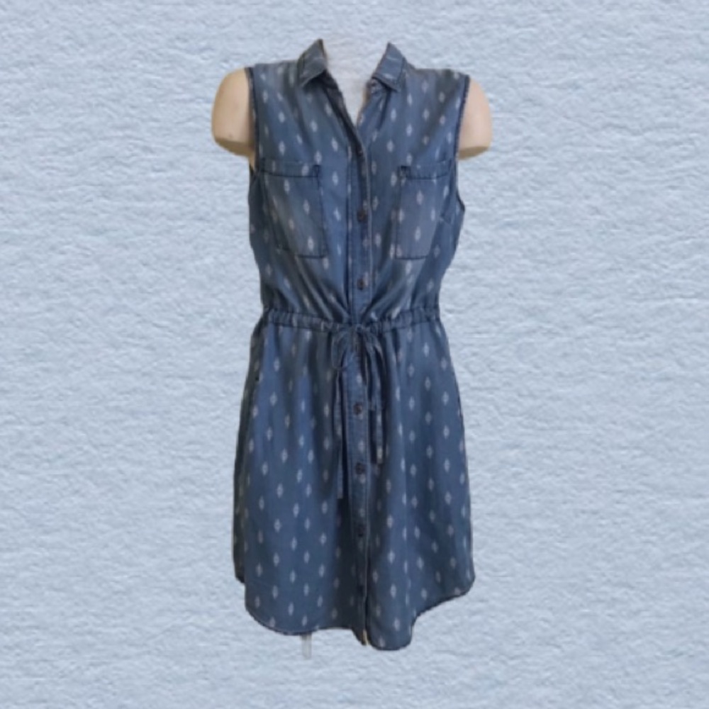 Max Jeans Sleeveless Jean Dress